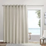 Exclusive Home Loha Patio Grommet Top Single Curtain Panel 108"X84" Natural New. Price: $48.33.