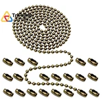Aeknewo Ceiling Fan Pull Chain, 160" Rustproof 3MM Beaded Ball Bronze. Price: $10.68.