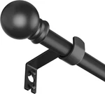 Black Curtain For Window 28 To 48, 5/8 Inch Small Decorative Se New. Price: $12.90.