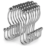 Goowin Shower Curtain Hooks, 12 Pcs Rings, Stainless Steel Sil... New. Price: $16.49.
