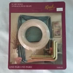 Kirsch Scarf Rings Pair Mounting Hardware Instructions Included 5480-91 New. Price: $7.99.