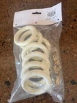 7 Kirsch Wood Ring Standard Smooth Marble For 1 3/8" Drapery Rods 5502EG830 Open. Price: $12.00.