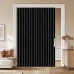 100% Blackout Sliding Curtains For Doorways, Accordion Doors Doorway, M New. Price: $107.99.