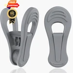 Tofiigrem Grey Hanger Clips 50 Pcs, Multi-purpose Plastic Pack, Gray New. Price: $31.99.