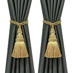 Fenghuangwu 2 Pack Rope Tassels For Curtains Drape Tiebacks... New. Price: $13.89.