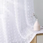 Guken Sheer Curtains Inch Length Panels 38"W X 84"L (pack Of 2), White New. Price: $24.07.