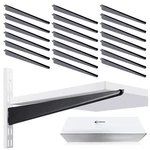 20 Pcs Adjustable Shelf Brackets For Double Track System Closet Organization New. Price: $65.35.