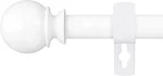 White Curtain Rods For Windows To Inch, 5/8" 28-48"(1 Pack), New. Price: $14.39.