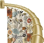 Ynl Curved Shower Curtain Rod 35-82IN(2.9-6.8FT) New. Price: $30.00.