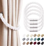 Niceec 4 Pack Strong Magnetic Curtain Tiebacks Modern Simple Style Drape New. Price: $22.53.