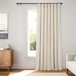 Blackout Curtains 100 X 84 Thermal Velvet Rod Pocket Ivory Hpd Half Price New. Price: $209.99.