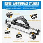 Camoo HC5345-3 Hydraulic Steering Cylinder Front Mount Helm Replace For Seastar New. Price: $238.35.