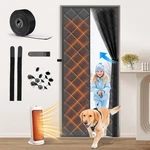 Vidoya Magnetic Thermal Insulated Curtain Fit Doors 36'' X 80'' New. Price: $45.37.