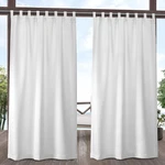 Cabana Solid Indoor/outdoor Light Filtering Hook-and-loop Tab Top Curtain Panel New. Price: $34.69.