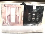 Lush Cor Insulated Grommet Blackout Curtain Panels Light Gray 2 Pc Set 38X63 New. Price: $89.54.