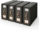 Badam 4-PACK Foldable Bed Sheets Set Organizers And Storage Black New (10A). Price: $47.98.