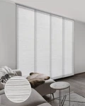 Godear Design Adjustable Sliding Panel Track Blinds, Vertical Room Di... New. Price: $317.10.