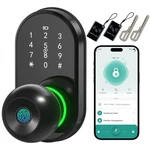 Linkthai Smart Door Lock Keyless Entry With Knob, Keypad Fingerprint New. Price: $103.24.