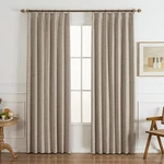 Gleantdeco 72" Long Pinch Pleated 100% Blackout Curtains & Drapes New. Price: $25.49.