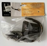 Umbra Pair Drapery Curtain Holder Tie Back Orchid Aged Brass New. Price: $35.00.