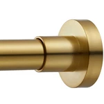Shower Curtain Rod Tension Spring 43-73 Inches Gold Metal Steel Eboatop Drill New. Price: $51.99.