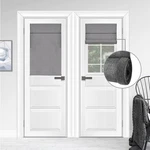 Wdfour 100% Blackout French Door Curtains For Windows Uv Protection, Noiseles... New. Price: $25.04.