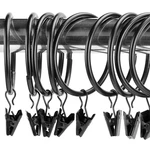 Hozeon 80 Pack 2 Inches Curtain Rings Clips Decorative Rustproof Drapery New. Price: $30.16.