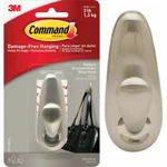 (4)-3M Command Medium Brushed Nickel Metal Adhesive Hook FC12-BN-ES New. Price: $55.89.