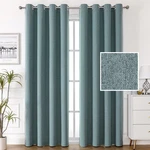 H.versailtex 100 Blackout Linen Curtains Thermal Insulated For Living New. Price: $102.90.