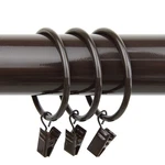 Rod Desyne 2 Inch Curtain Rings W/clip - Cocoa New. Price: $27.16.