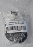 Desunia Closet Rod Support Flanges Screw On Attachment Black Finish 2 Pack New. Price: $10.10.