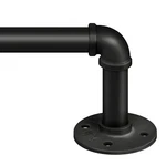 Zeerobee Curtain Rods For Windows 144 To 168, Inch Industrial Wrap Around B... New. Price: $85.89.