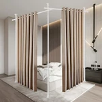 Room Divider Curtain Rod, No Drilling For Separation... New. Price: $87.88.