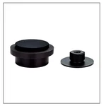 Evi I203 Black Rubber Stainless Steel Adhesive Doorstop Mount 1.37X0.8 Inch New. Price: $43.69.