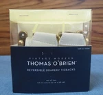 Thomas O'brien Decorative Reversible Drapery Tiebacks Set Two For Curtains New. Price: $22.99.