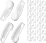 Pangda 50 Pieces Curtain Track Glider Hooks White Plastic Rod Stur New. Price: $14.13.