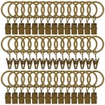42 Pack Curtain Rings With Clips Drapery Hanger For Bathroom Shower New. Price: $11.64.