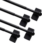 4 Pack Magnetic Curtain Rods For Metal Doors 1/2" Multi-use Versatile Adjustable New. Price: $63.16.