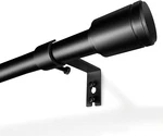 Adjustable Curtain Rod 30 90 Inch Heavy Duty Iron Black For Windows New. Price: $13.95.