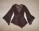 Body Central Medium Fairy Hem Lace Bead Sequin Tie Back Flare Witchy Edgey 5142 Pre-owned. Price: $24.99.