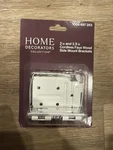 Home Decorators Cordless Faux Wood Side Mount Brackets 2" 2.5" 1004 687 263 New. Price: $12.39.