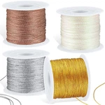 Shappy 440YARDS X 1MM Metallic Cord Colorful White, Gold, Silver, Rose New. Price: $14.52.
