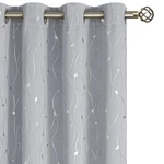 Bgment Room Darkening Curtains 95 Inches Long, Grommet Thermal Insulated Blac... New. Price: $58.59.