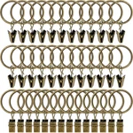 Weekseight Pack Bronze Curtain Rings With 1.26" D Set Of 40, New. Price: $17.99.