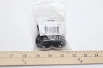 (10-PK) Rod Desyne Decorative Rings With Clips Black 1928-12 Open. Price: $7.18.