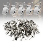 Zdwfdc 100 Pack Silver Stainless Steel Small Curtain Clips, Hooks Cli... New. Price: $12.42.