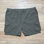 Goodfellow Mens Linen Blend Everyday 7 Cargo Shorts Xxl Olive Green New. Price: $16.00.