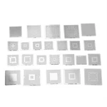 Walfront 130PCS Bga Rework Stencil Kit Universal Reballing Template Steel... New. Price: $49.99.