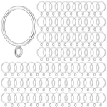 100 Pcs Metal Curtain Rings With Eyelet 1.5-INCH Inner Diameter Curtai... New. Price: $43.00.