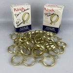 Kirsch Clip On Cafe Rings Brass 1.25" (1 1/4") Inside For Rod **68** Total Used. Price: $45.00.